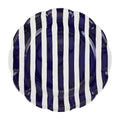 Amalfitana Cobalt Stripe Round Platter