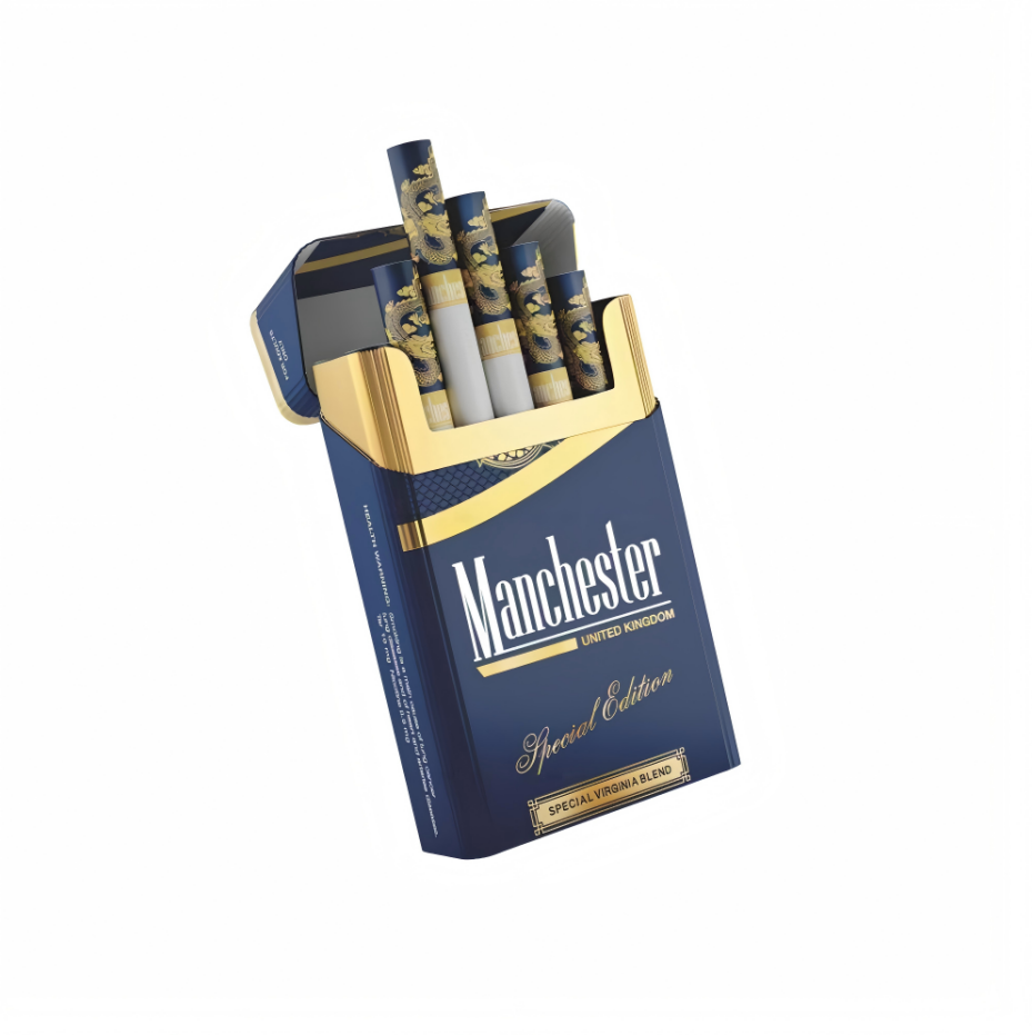 【New Arrival】Manchester Special Edition Dragon Blue 10mg Carton